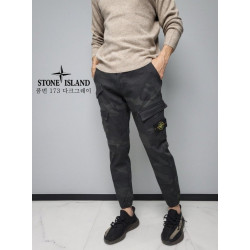 STONE ISLAND 스톤아일랜드 카모 기모 본딩조거 2COLOR