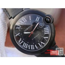 CARTIER 까르띠에 발롱 블루 드 검판 [42mm 남성용 Black Knight] WSBB0015