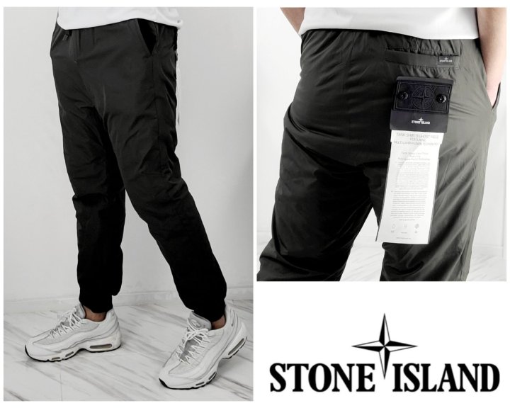 STONE ISLAND 스톤아일랜드 기모 나일론 패딩 팬츠 3COLOR