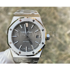 AUDEMARS PIGUET 오데마피게 로얄오크 그레이 텍스처 다이얼 37mm 15450ST