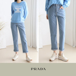 PRADA 프라다 기본 롤업 바지