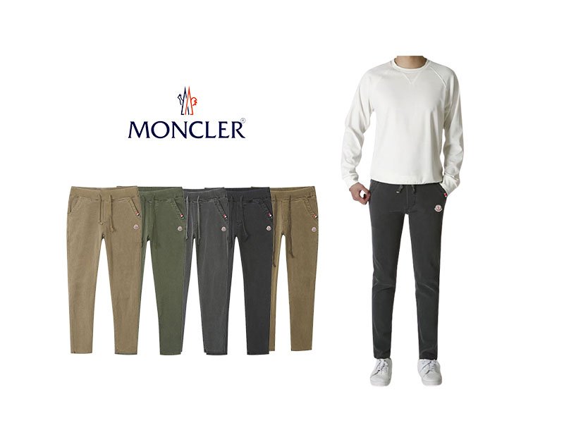 MONCLER 몽클레어 주머니포인트 워싱 면바지