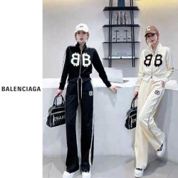 BALENCIAGA 발렌시아가 집업 니트 와이드셋업