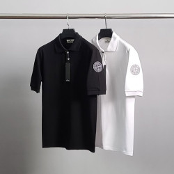 STONE ISLAND 스톤아일랜드 서클패치 PK 반팔 카라티