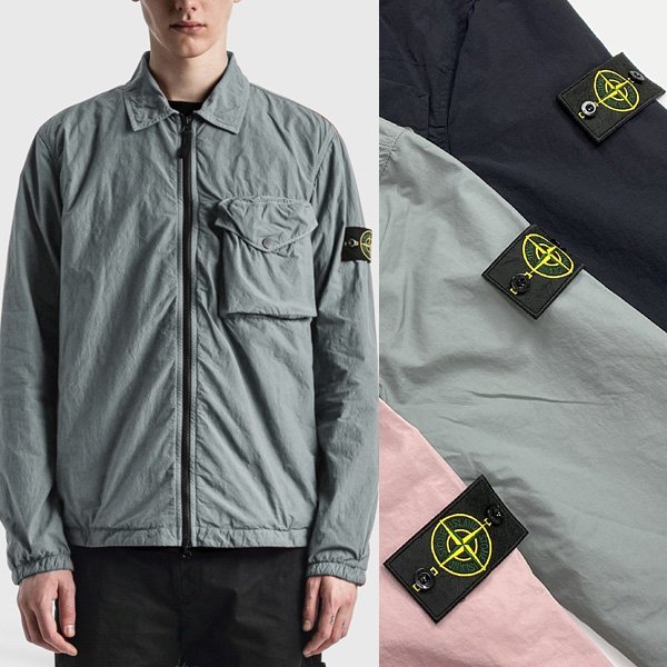 STONE ISLAND 스톤아일랜드 윈드 오버 셔츠자켓