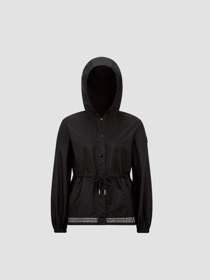 MONCLER 몽클레어 후드 허리 조임 재킷