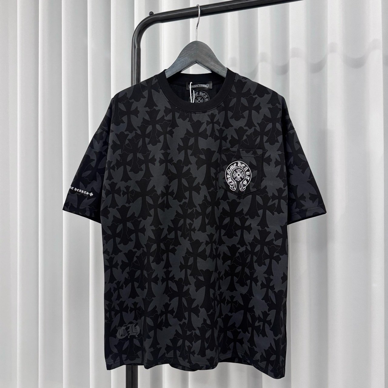 CHROME HEARTS 크롬하츠 세메터리 프린트 반팔 티셔츠