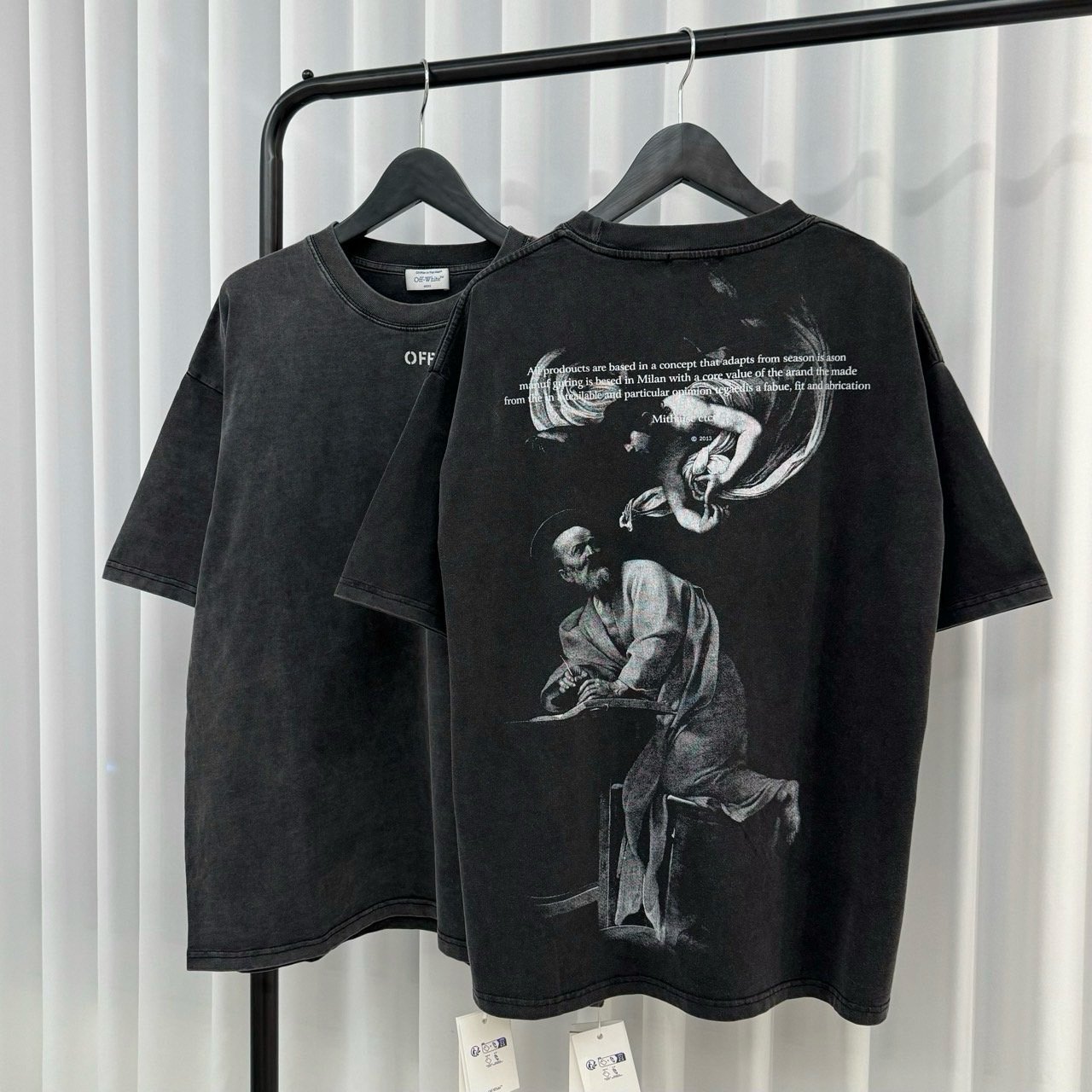 OFF-WHITE 오프화이트 세인트 매튜 스케이트 반팔 티셔츠