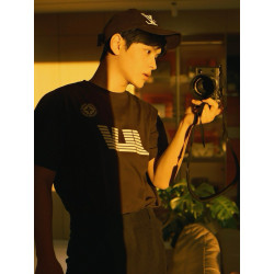 LOUIS VUITTON 루이비통 워시드 프린티드 코튼 티셔츠